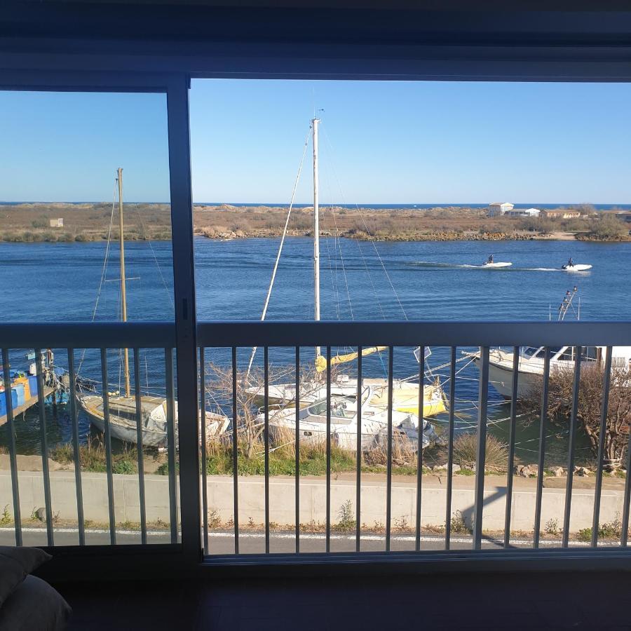 Studio Vue Mer Les Flots Bleus Valras-Plage Exterior foto