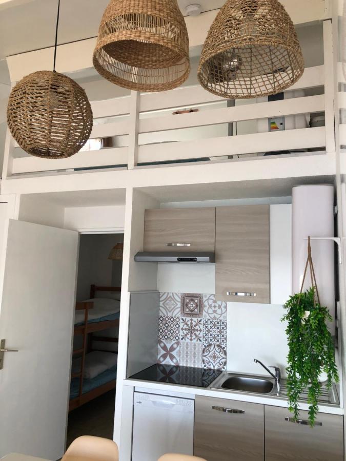 Studio Vue Mer Les Flots Bleus Valras-Plage Exterior foto